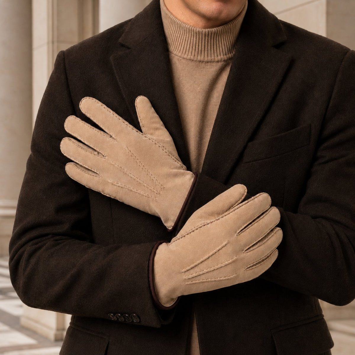 Men's suede leather gloves — Gala Gloves