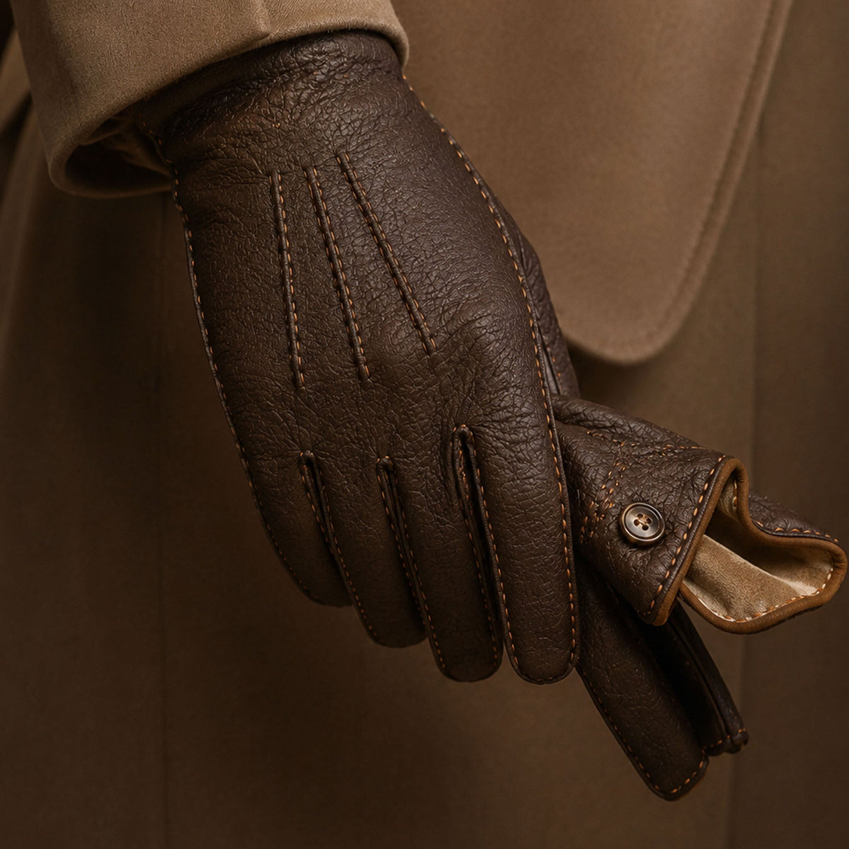 Men's peccary leather gloves — Gala Gloves