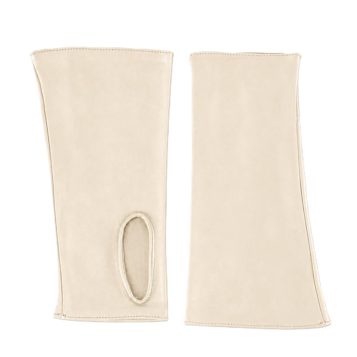 Women's fingerless nappa sleeve - vista 2