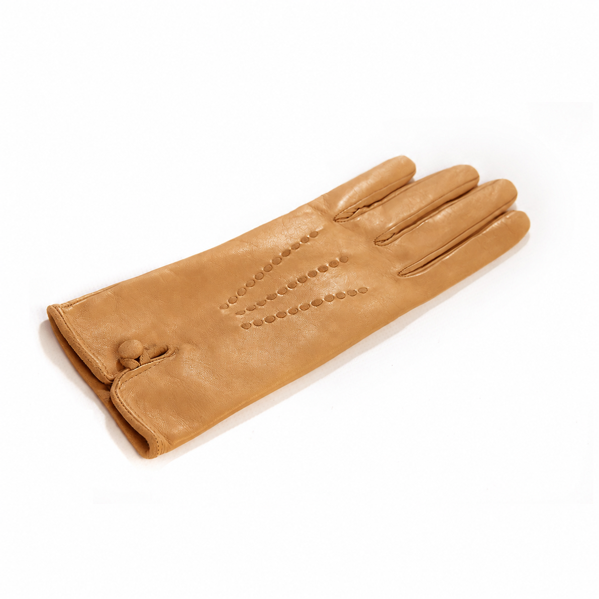 Women's silk lined gloves nappa gloves - Alpaca 2