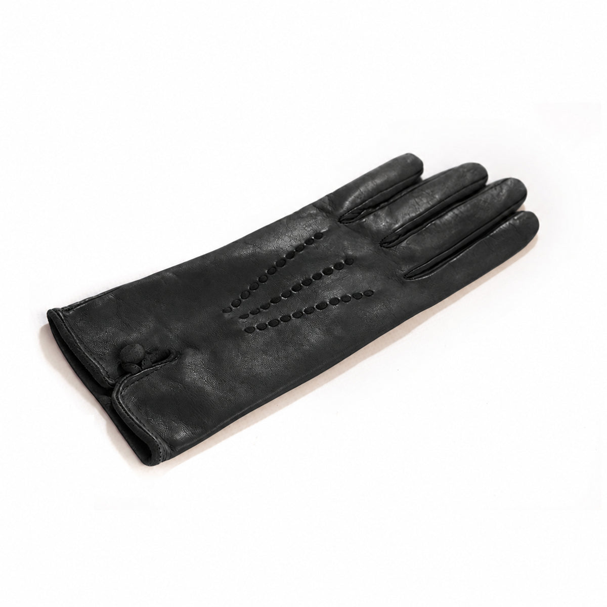 Women's silk lined gloves nappa gloves - Black 2
