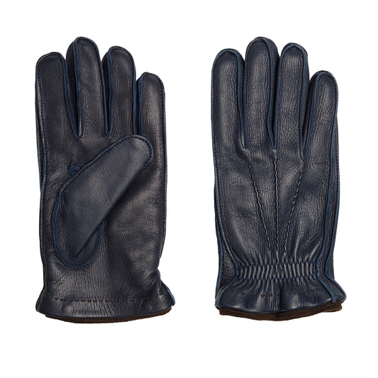 Men's deerskin gloves with removable cashmere lining