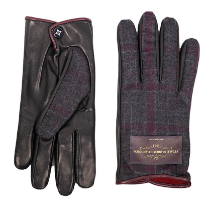 Sansevero: cashmere and nappa leather gloves