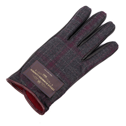 Sansevero: cashmere and nappa leather gloves